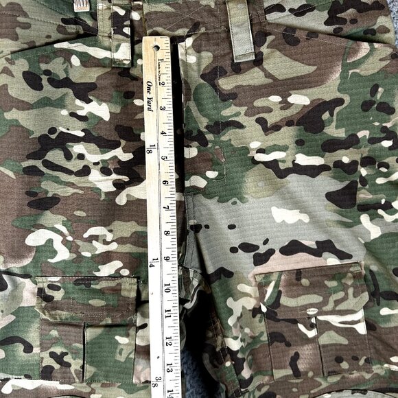 Tactical Camouflage Pants with Knee Pads Military Camp Hiking Trousers 30x32 - Picture 4 of 6